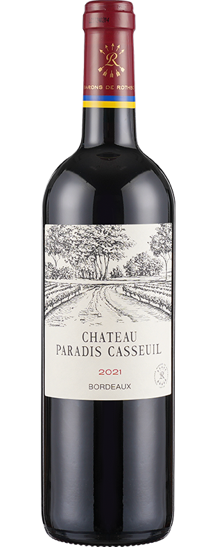 凯萨天堂古堡源自拉菲罗斯柴尔德波尔多红葡萄酒