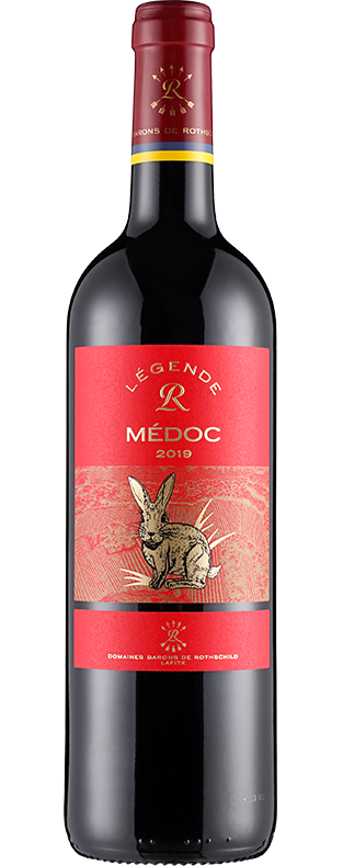 传奇源自拉菲罗斯柴尔德梅多克红葡萄酒兔年限量
